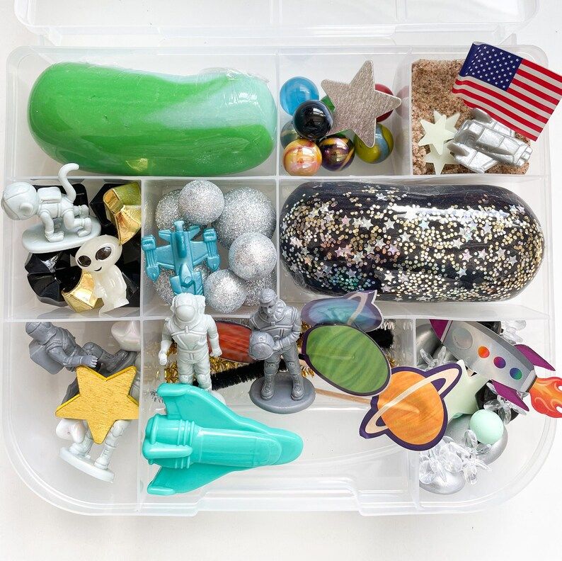 Play Dough Kit Space Play Dough Kit Astronaut Kit Sensory - Etsy | Etsy (US)
