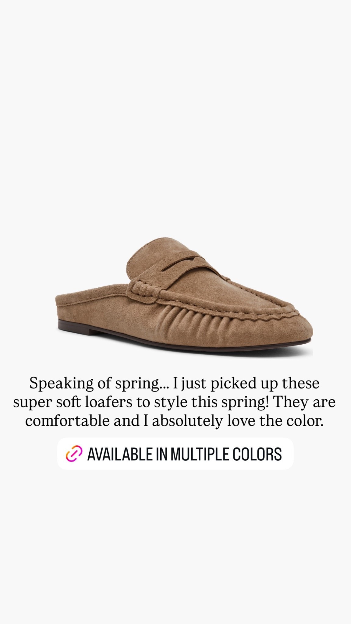 Speaking of spring... I just picked up these super soft loafers to style this spring! They are comfortable and I absolutely love the color.

#LTKootd #LTKSeasonal #LTKgrwm