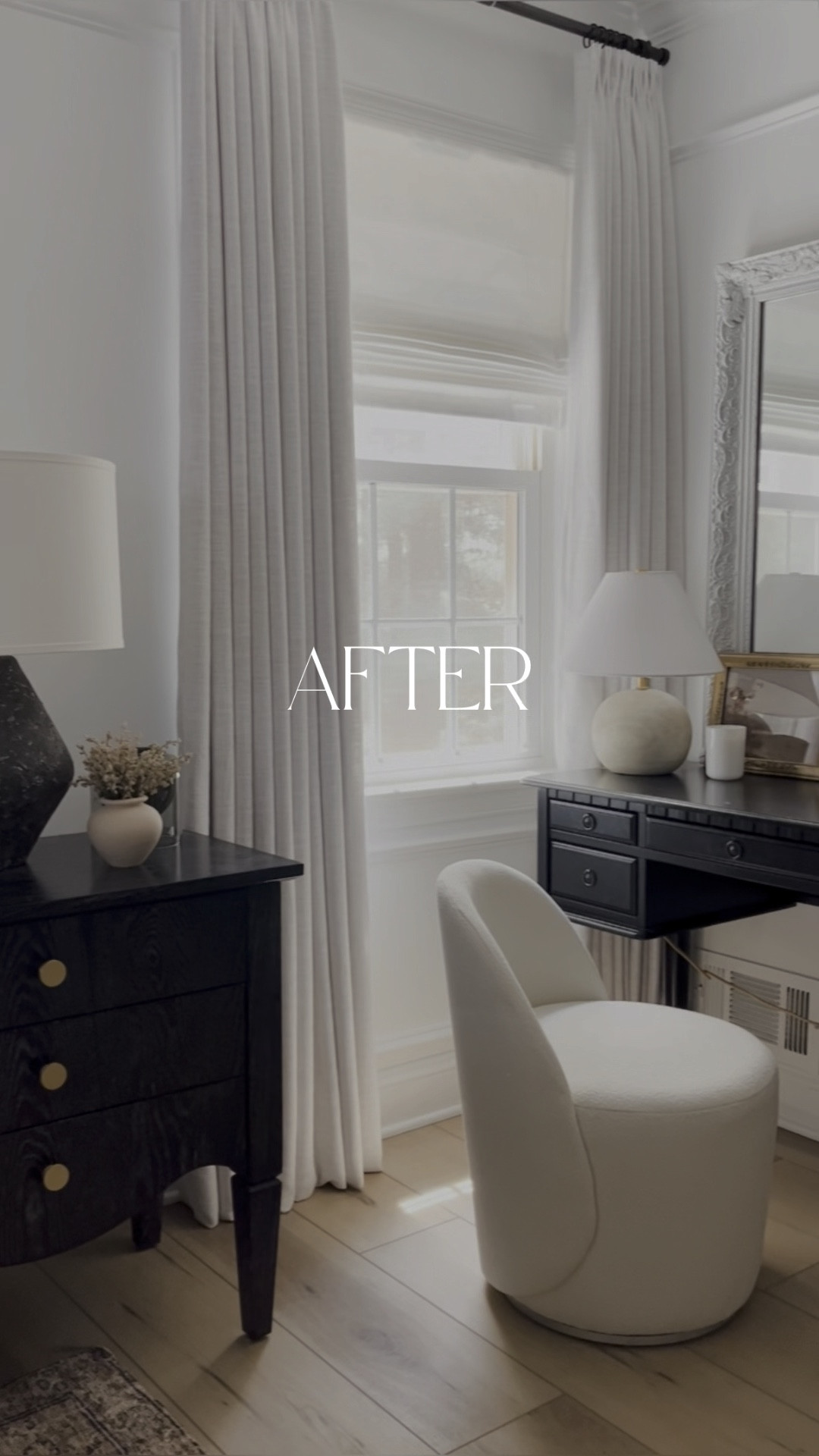 Bedroom before and after!

#LTKhome
