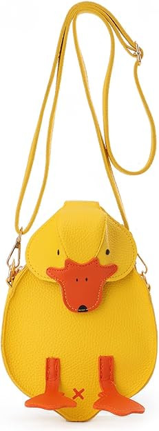 Lanpet New Unique Animal Shape Design Cross Body Bags Duck Clutch Purses Novel Shoulder Messenger... | Amazon (US)