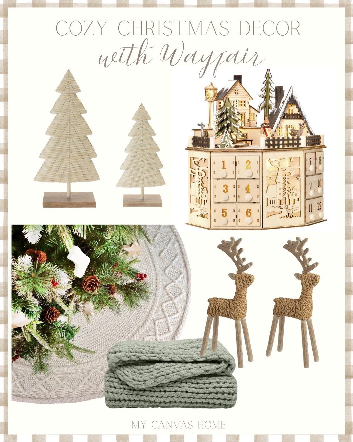 @Wayfair’s Black Friday event starts NOW, and I couldn’t wait to add a few Christmas pieces to freshen up the look of our holiday home this season. This decor suits our light and airy home so well! Everything is up to 80% off with free shipping!

#wayfair
#wayfairpartner
#ad

#wayfair
#wayfairpartner