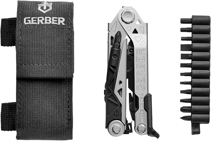 Gerber Gear Center-Drive Multitool - Includes 3.25” Outboard Knife, Pliers, Pry Bar, Bottle Ope... | Amazon (US)