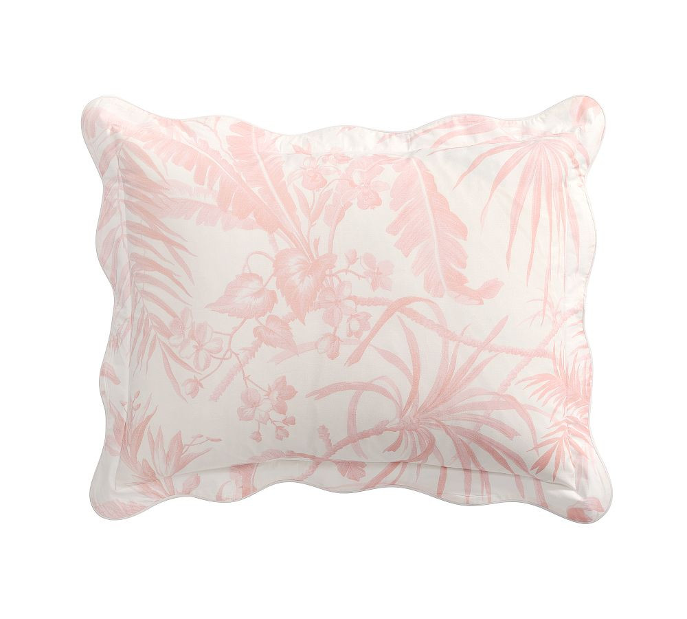 Cynthia Rowley Scalloped Edge Sham | Pottery Barn (US)