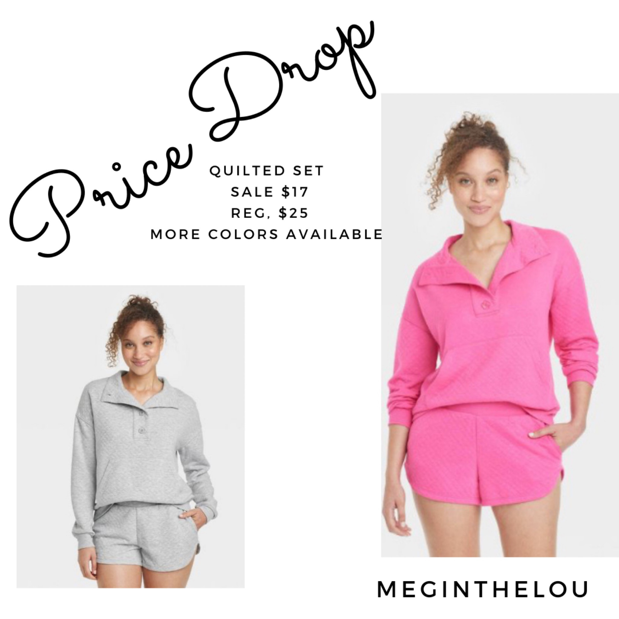 Gift Guide - SALE quilted lounge set

#giftsforher #cozygift #target #targetsale #loungeset #pjset #quiltedset #giftsunder25 #cozy #pjs 

#LTKsalealert #LTKGiftGuide #LTKfindsunder50