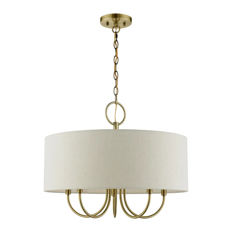 Raymond 5 - Light Dimmable Drum Chandelier | Wayfair North America