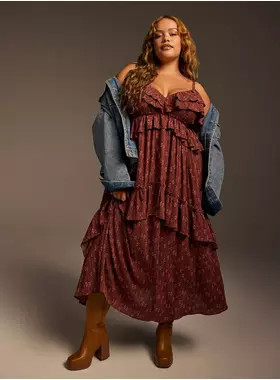 Festi Ruffle Maxi Dress | Torrid (US & Canada)