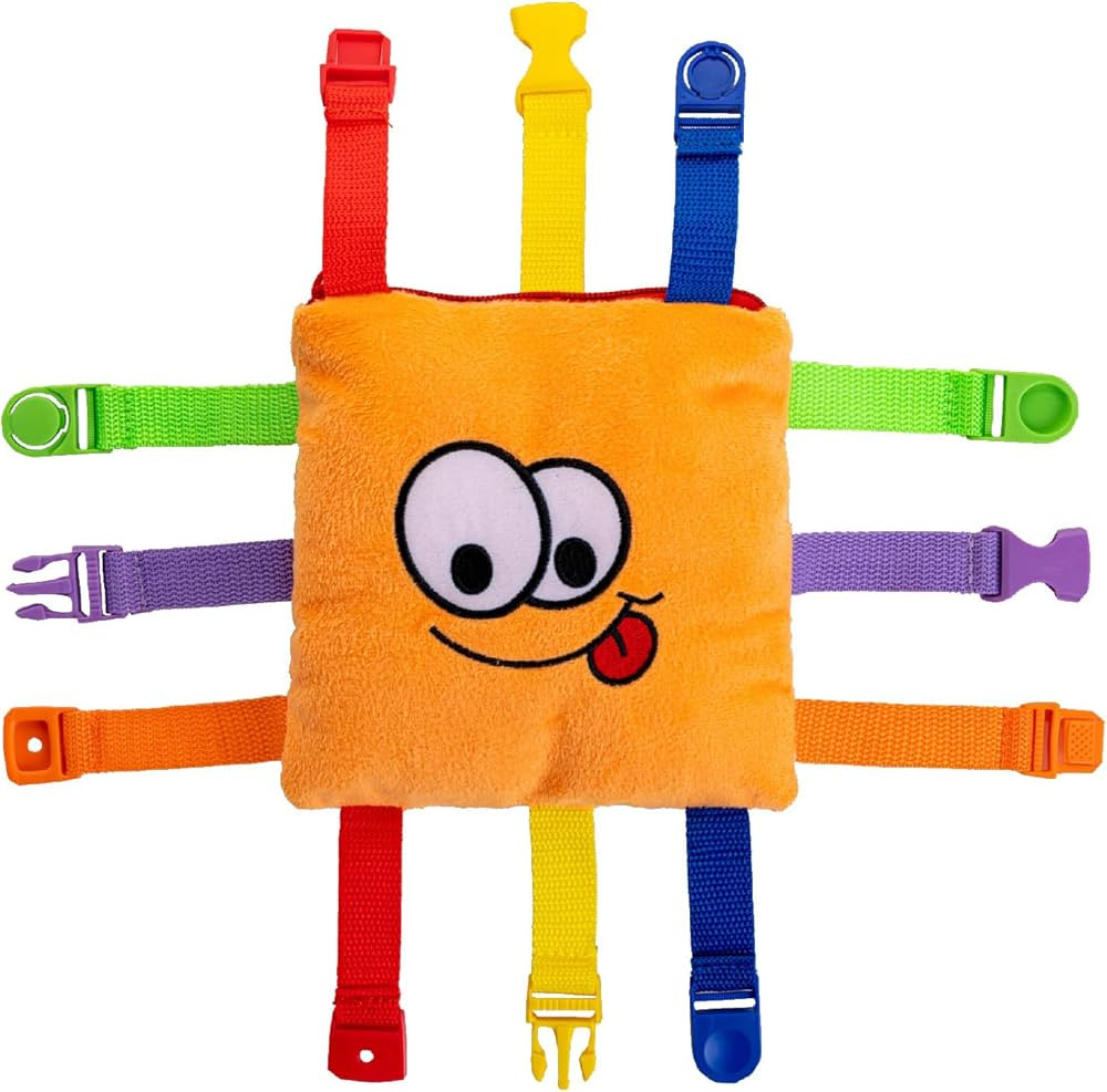 Buckle Toys - Bizzy Square - Learning Activity Game - Develop Motor Skills and Problem Solving - ... | Amazon (US)