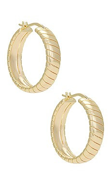Raissa Small Hoops
                    
                    Lili Claspe | Revolve Clothing (Global)