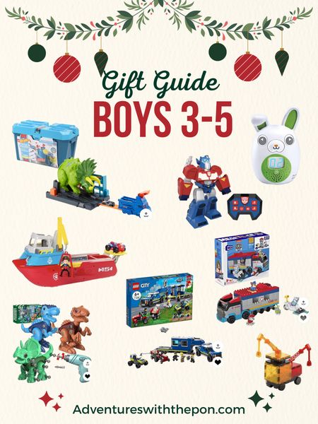 Boys 3-5 gift guide 

#LTKSeasonal #LTKkids #LTKHoliday