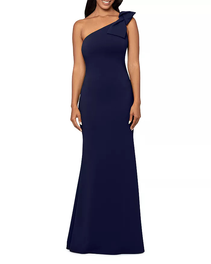 Scuba Bow One Shoulder Mermaid Gown - 100% Exclusive | Bloomingdale's (US)