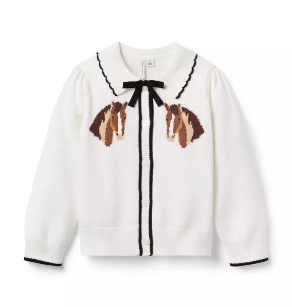 The Equestrian Cardigan | Janie and Jack