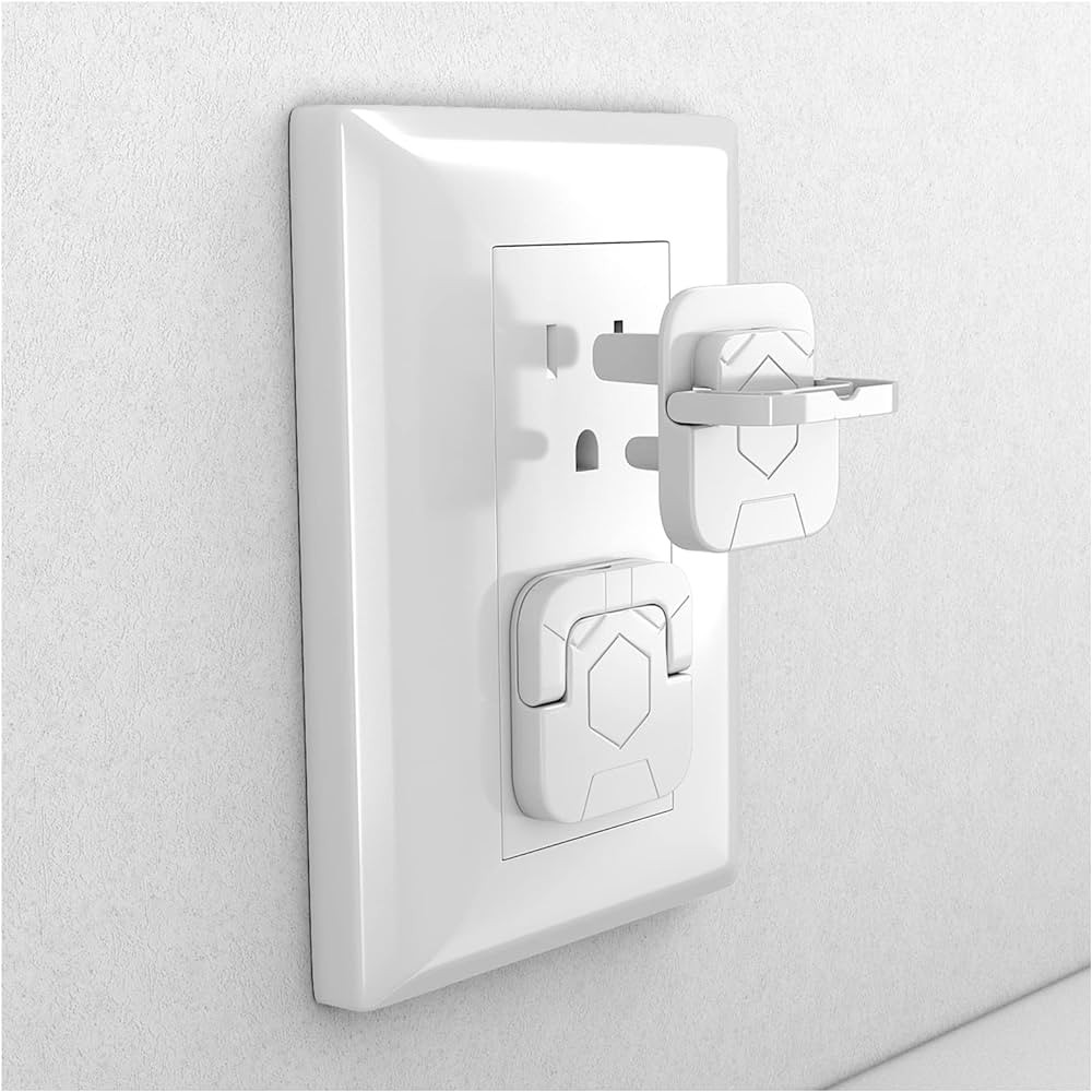 4our Kiddies Baby-Proof Outlet Covers (60 Pack) - Child Safety Electric Plug Protectors to Preven... | Amazon (US)