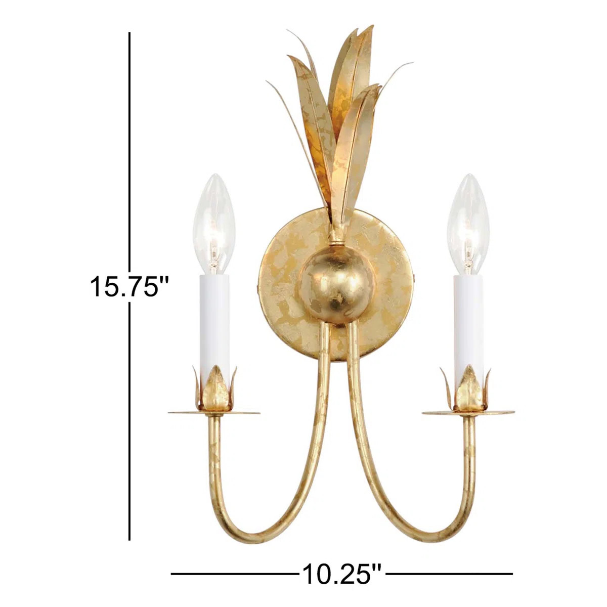 Anastagio Steel Armed Sconce | Wayfair North America