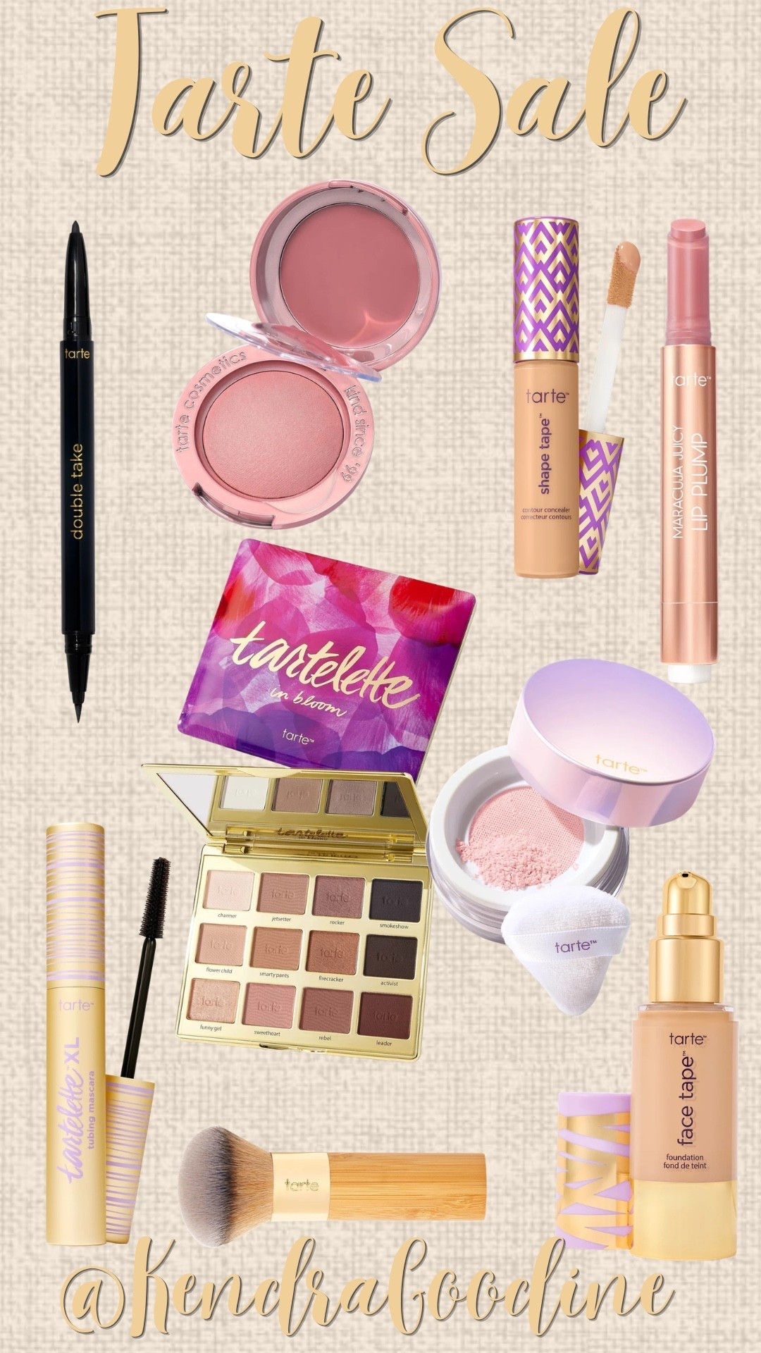 Tarte Sale 40% off + FREE SHIPPING