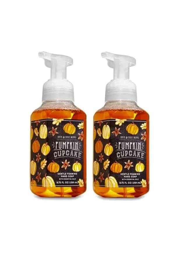 Bath and Body Works 2 Pack Pumpkin Cupcakes Gentle Foaming Hand Soap. 8 Oz | Amazon (US)