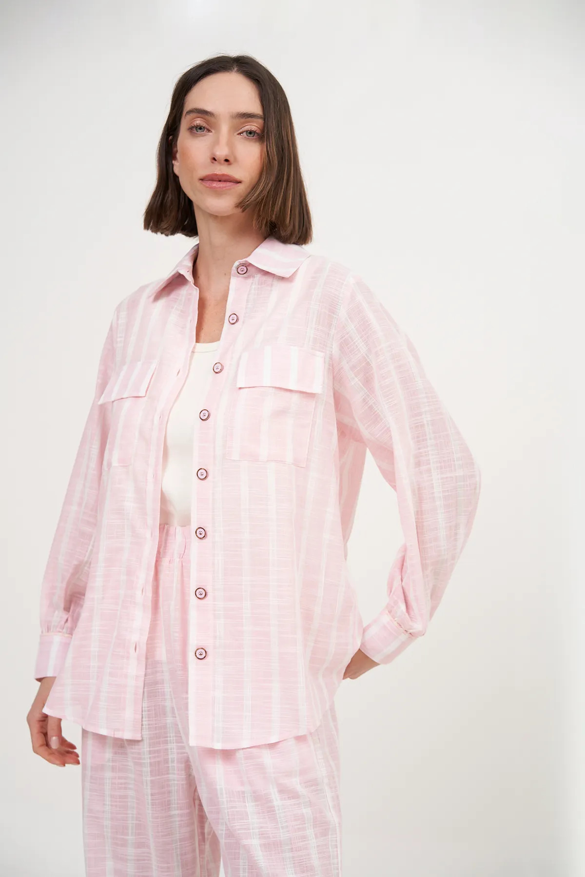 Camisa Brisa Rosa Missinclof - Rosa - Gallerist | Moda Autoral e Contemporânea | Gallerist (BR)