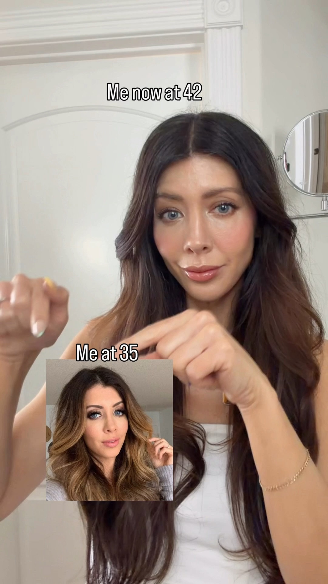 #ad I used to think more makeup = better… but my skin says otherwise now 🤍
At 42, I’m all about lightweight, glowy products that actually look like skin—and this @covergirl Simply Ageless Skin Perfector Essence has been such a game changer for me. It gives just enough coverage while keeping everything fresh and natural and the glow we all love! 
Less really is more ✨ and I call this a Dream in a bottle! I’m using the shade Medium Olive! You will love 👉🏼Grab yours here (ltk link)  @shop.ltk #liketkit 
@target #targetpartner #SkinPerfectorEssence  #EasyBreezyBeautiful  #COVERGIRL


#LTKMothersDay #LTKOver40 #LTKBeauty