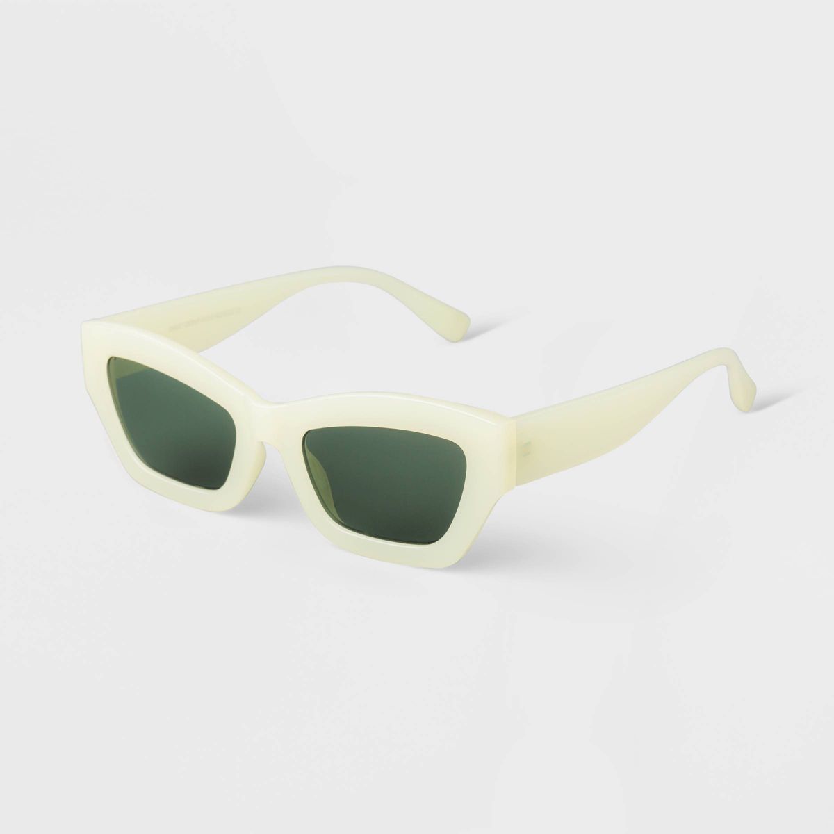 Women's Plastic Angular Cateye Sunglasses - A New Day™ | Target