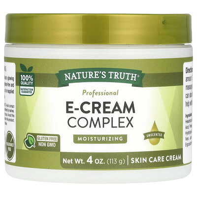 Nature's Truth, E-Cream Complex, Unscented, 4 oz (113 g) | iHerb