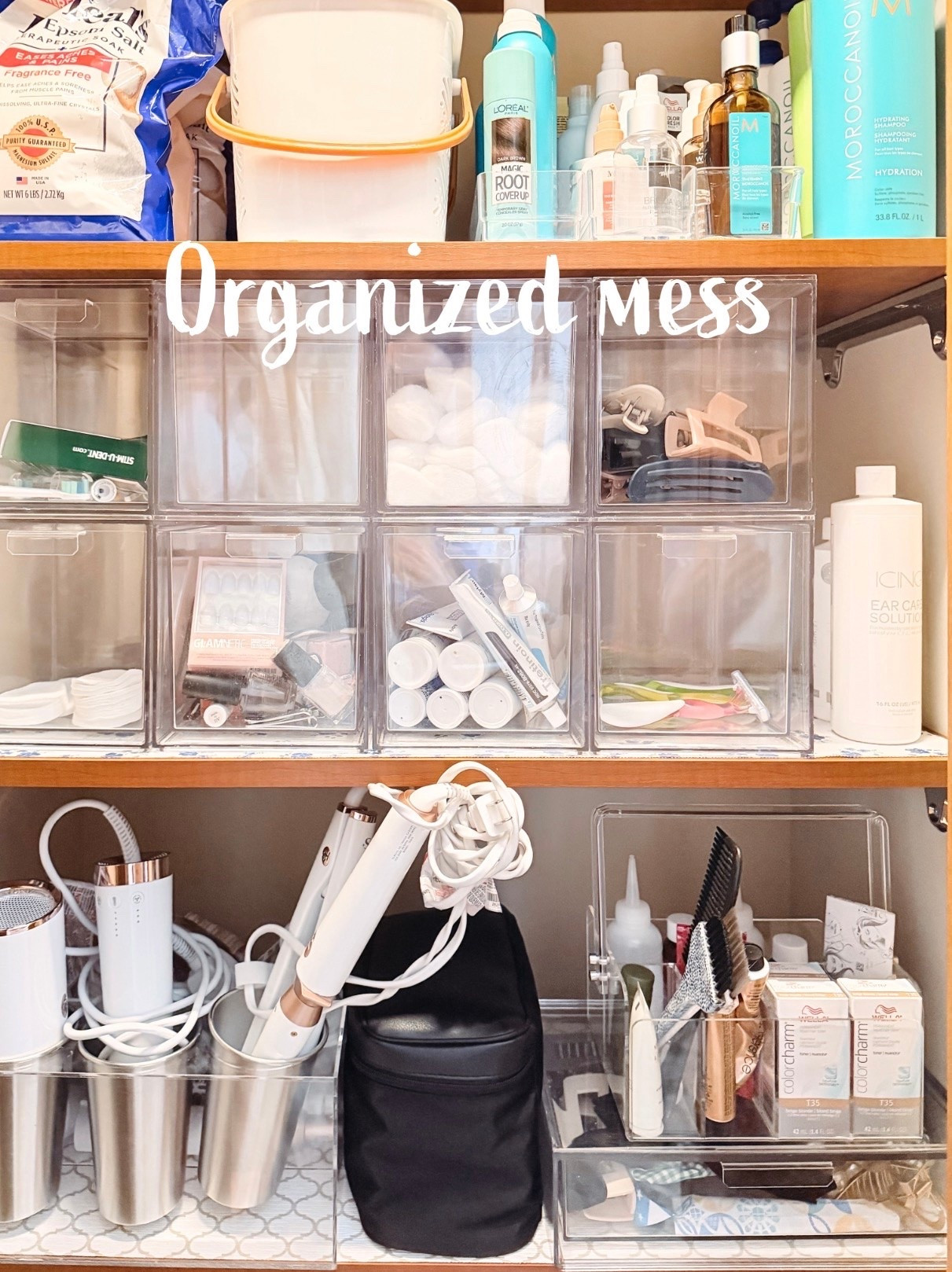 My bathroom has never looked so tidy! These organizers help keep everything in place. 🛁✨ #BathroomOrganization

#LTKHome #LTKSaleAlert