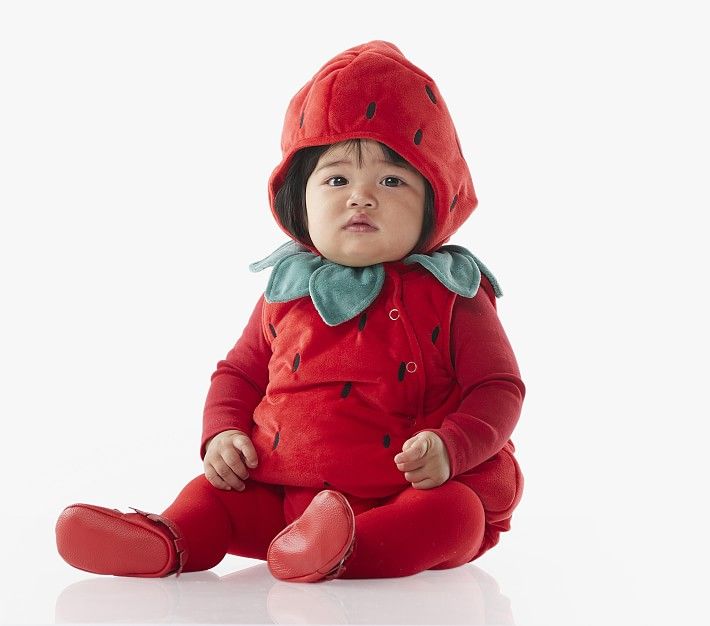 Baby Strawberry Costume | Pottery Barn Kids | Pottery Barn Kids