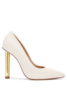 Schutz Tyra Pump in Pearl from Revolve.com | Revolve Clothing (Global)