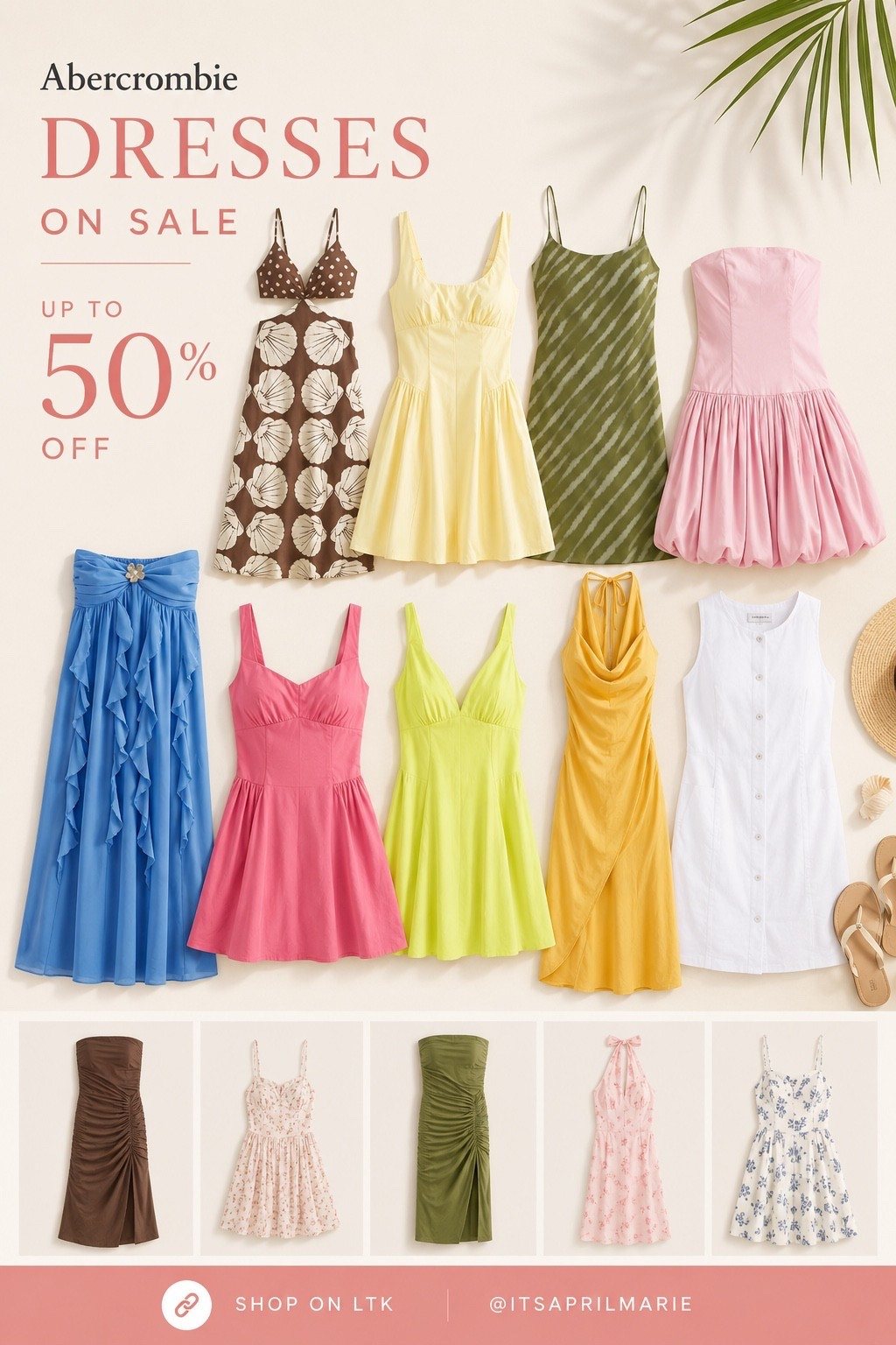 Some BEAUTIFUL dresses for all occasion on sale up to 50%!!! 👗🩷💚💛🧡☀️🔗