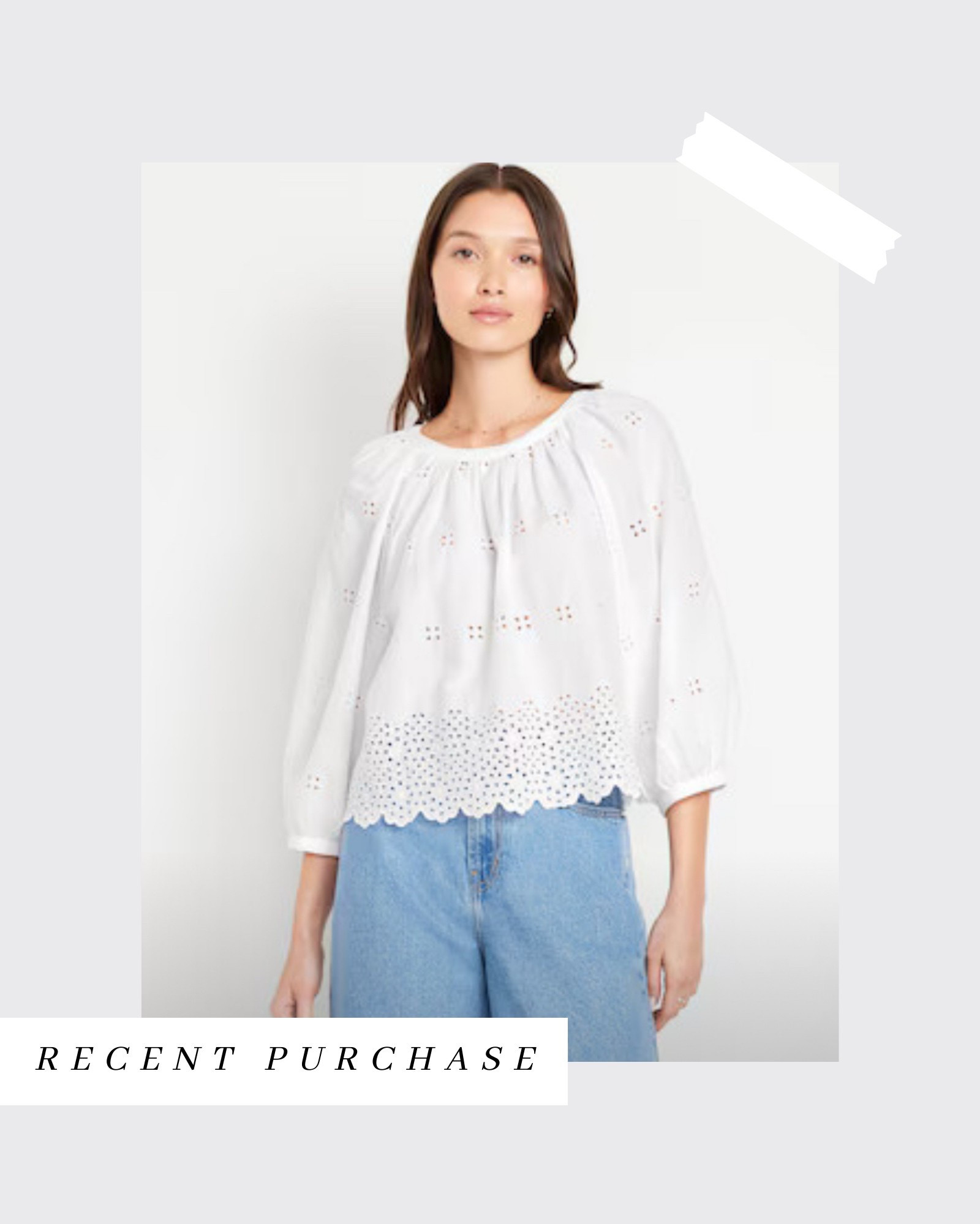 I love a white shirt! Add eyelet cutouts and it’s a new favorite  

#LTKSaleAlert #LTKFindsUnder50 #LTKWorkwear