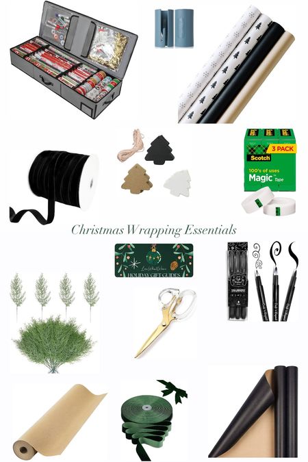 Christmas Wrapping Essentials!! 

#LTKSeasonal #LTKGiftGuide #LTKHoliday