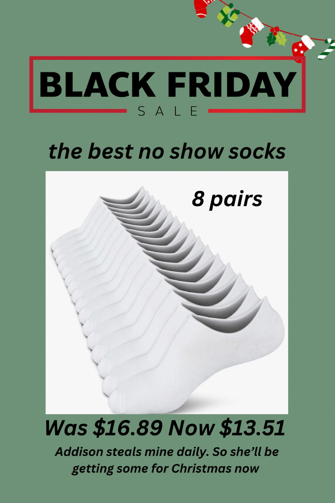 The best socks! Addison steals mine daily. 

Christmas gift, Christmas stocking, stocking stuffer

#LTKMidsize #LTKFamily #LTKKids