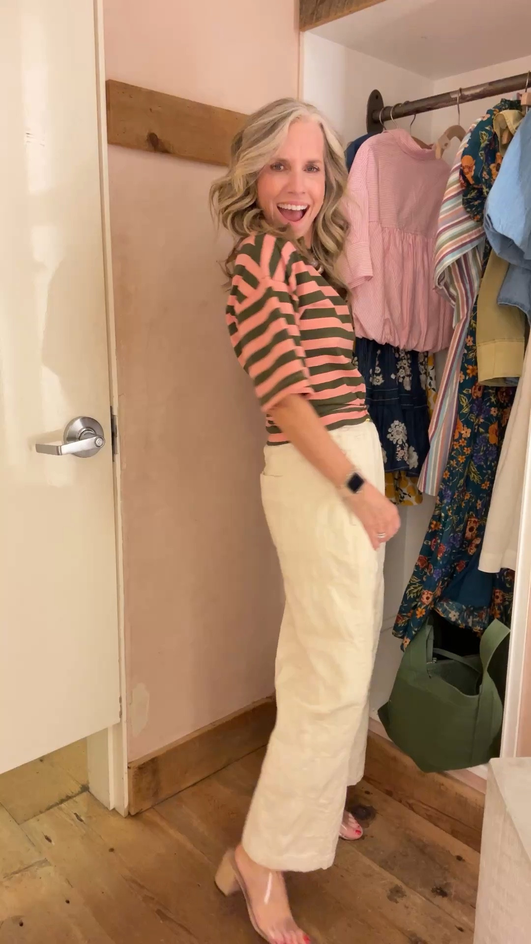 Wearing XS in both. These pants are so cute and easy to wear. Pull on style and comfort. 

#LTKdayinmylife #LTKgrwm #LTKOver40