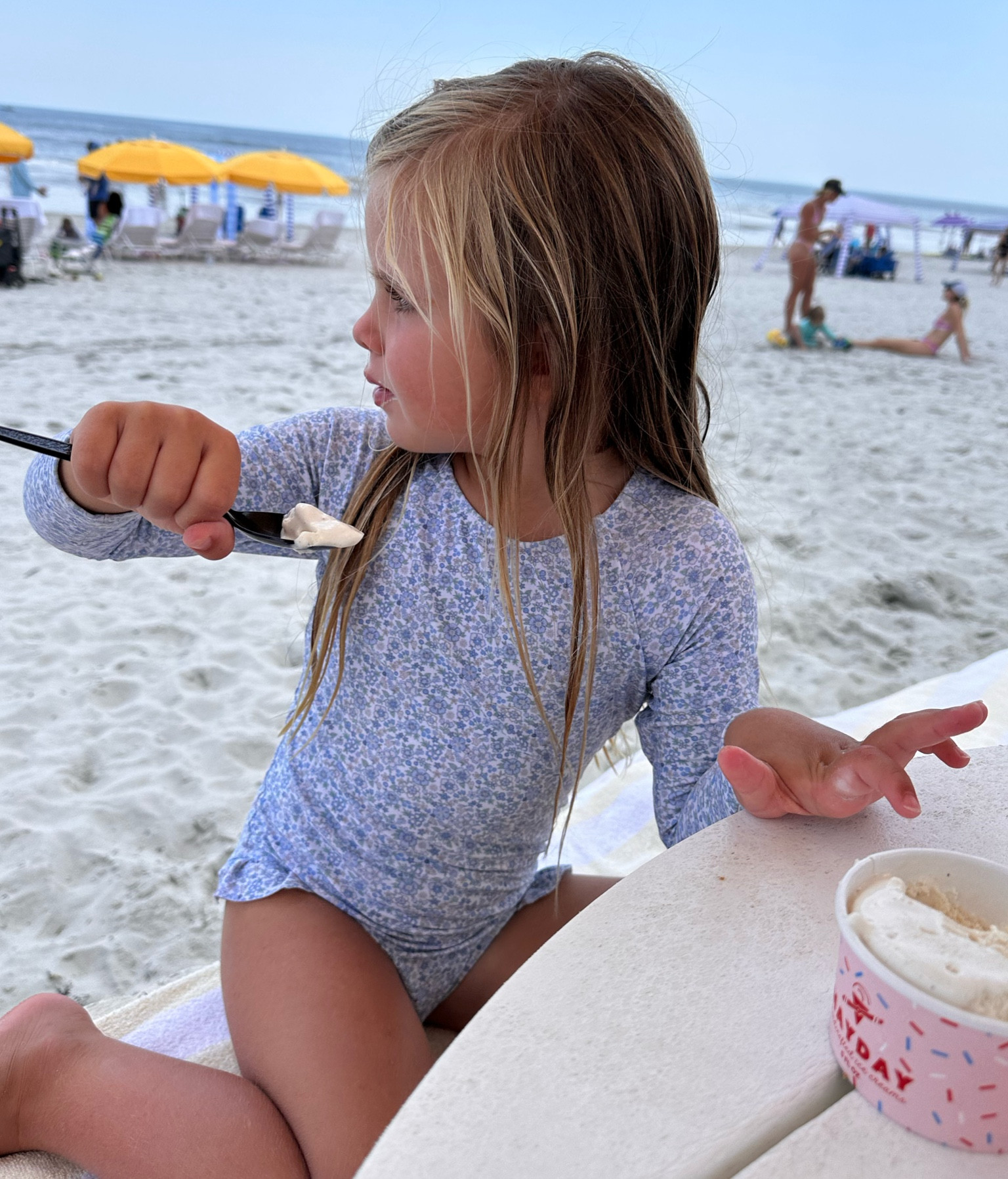 Long-sleeved swim = fewer sunscreen reapplications!

Sizing Info: Crosby is wearing a size 3/4

#LTKkids #LTKunder100 #LTKswim