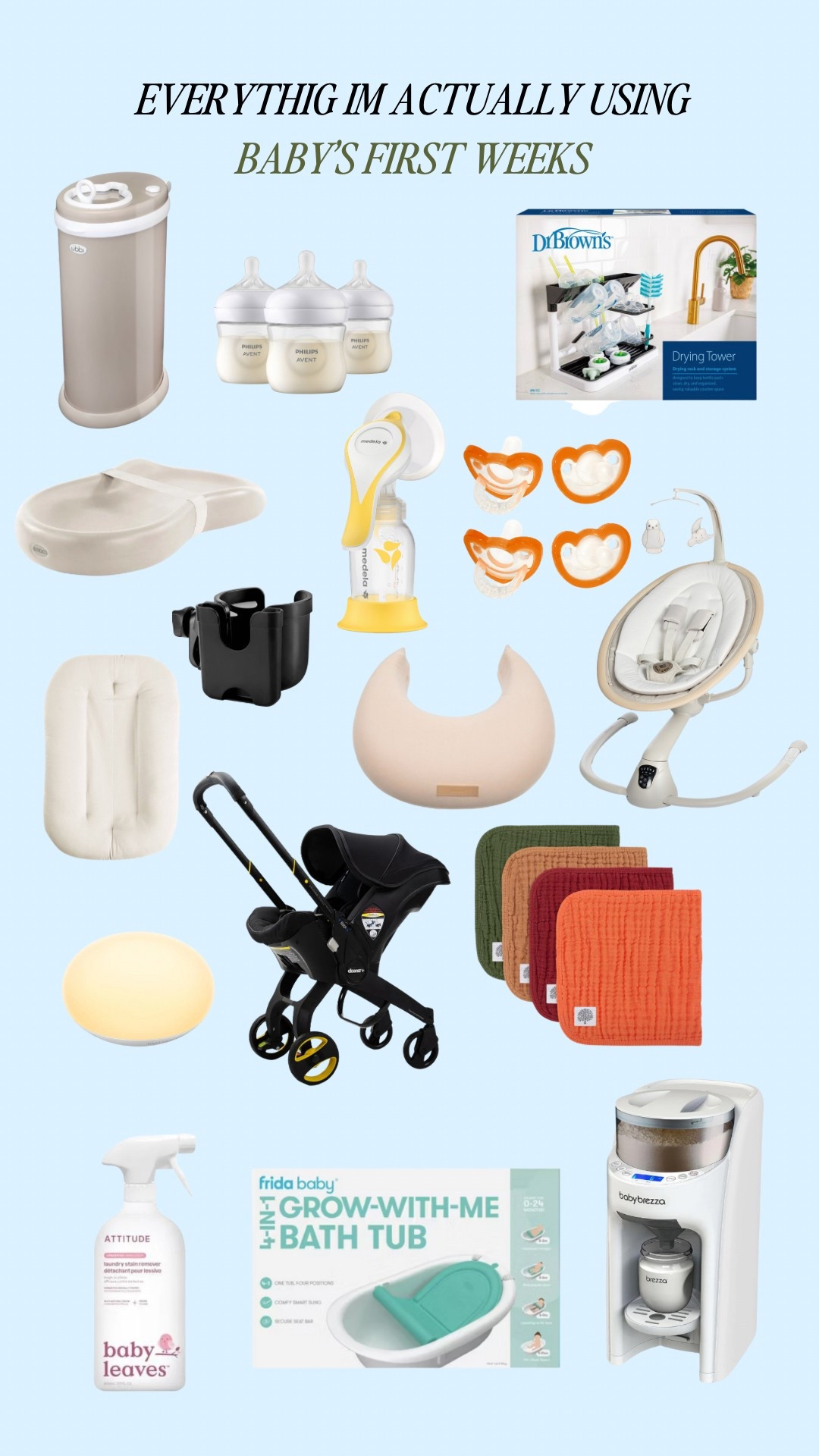 Most used for baby 2 weeks into being a mom!! 

#LTKBump #LTKBaby #LTKFindsUnder100