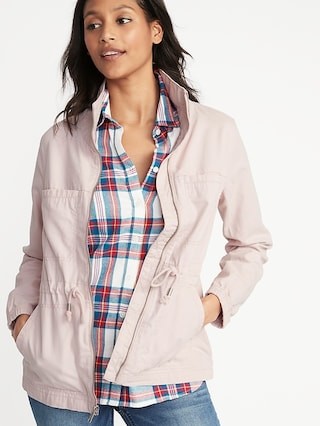 Twill Field Jacket for Women | Old Navy US