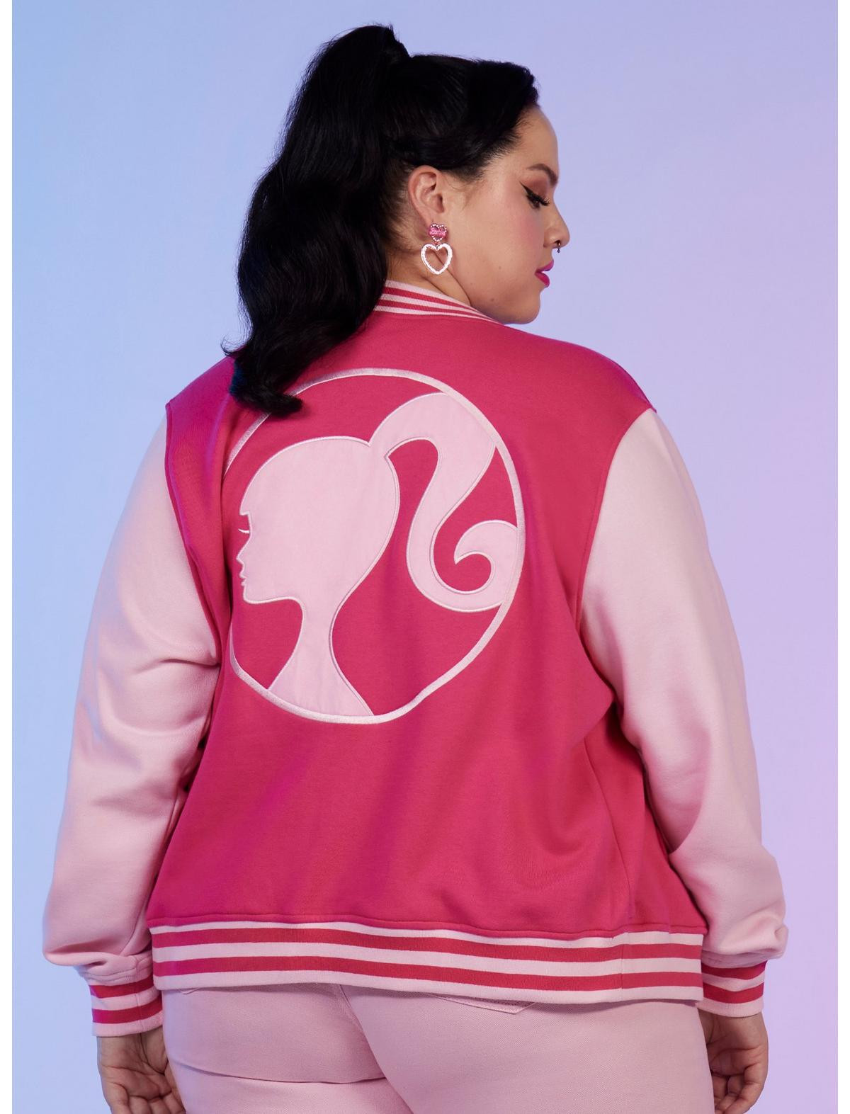 Barbie Embroidered Girls Varsity Jacket Plus Size | Hot Topic | Hot Topic