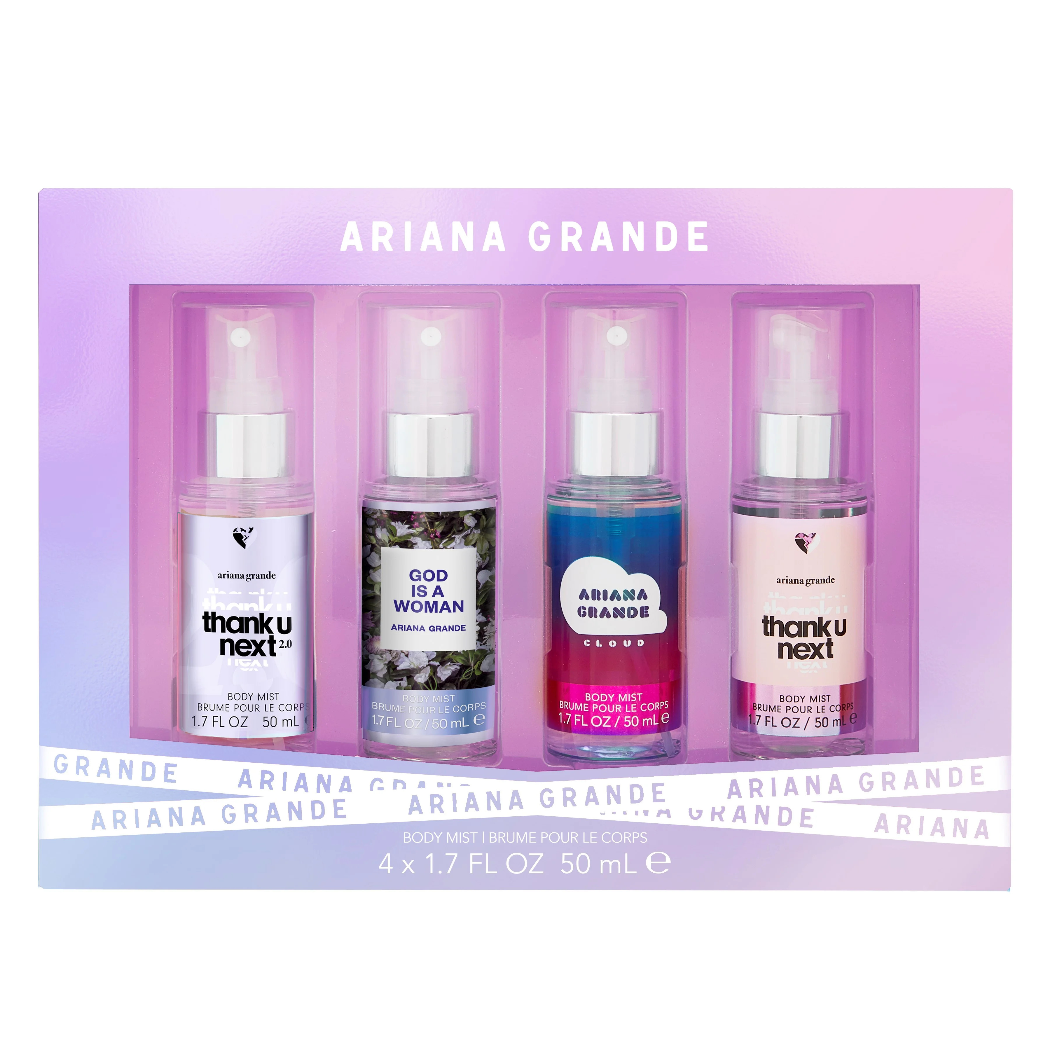 Ariana Grande 4 pc Body Mist Coffret for Women - Walmart.com | Walmart (US)