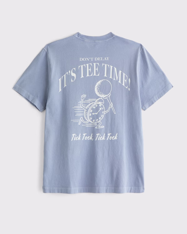 Men's Golf Graphic Tee | Men's Tops | Abercrombie.com | Abercrombie & Fitch (US)