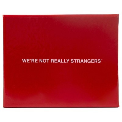 We're Not Really Strangers Game: Creative Thinking Card Set, 2-6 Players, Party Game, 30 Min Play | Target