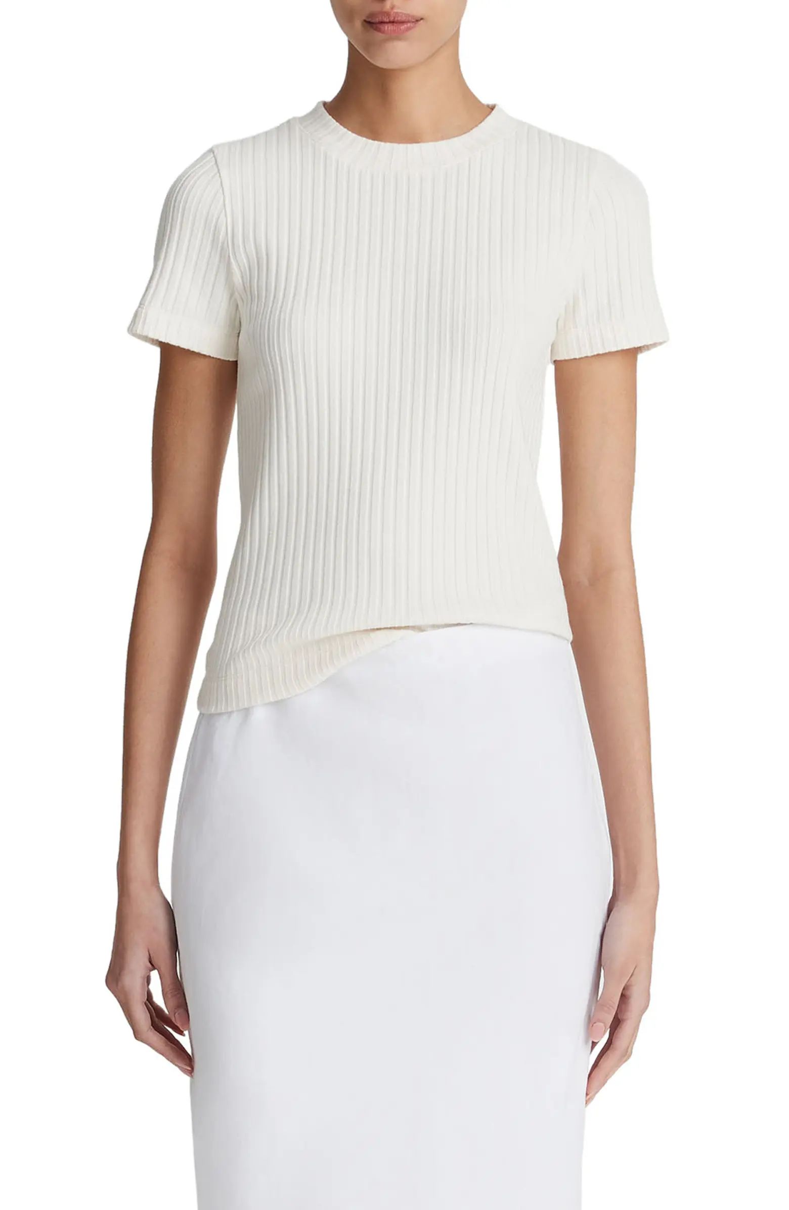 Vince Rib Crewneck Top | Nordstrom | Nordstrom