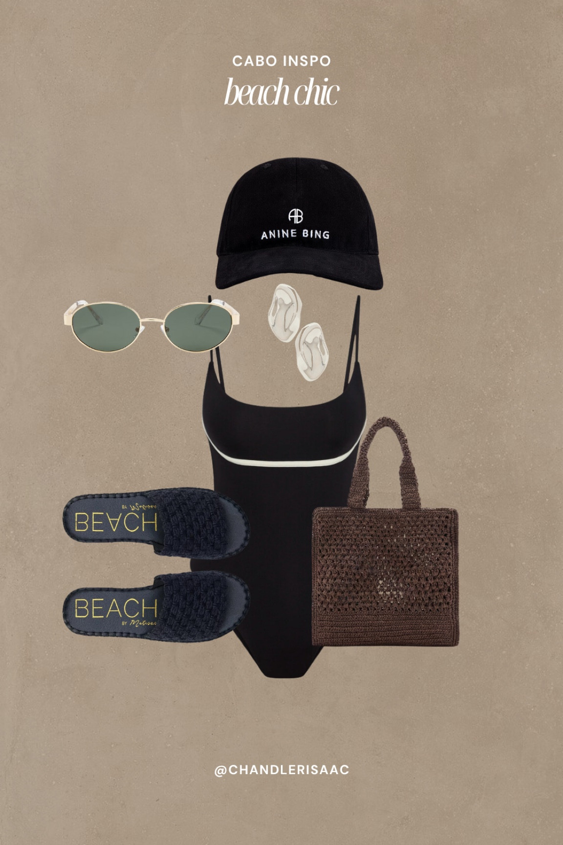 This beach outfit is so cute and elevated!

beach l beach outfit l swimwear l monday swimwear l sandals 