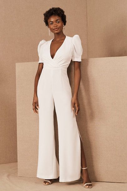 ML Monique Lhuillier Almena Jumpsuit | BHLDN