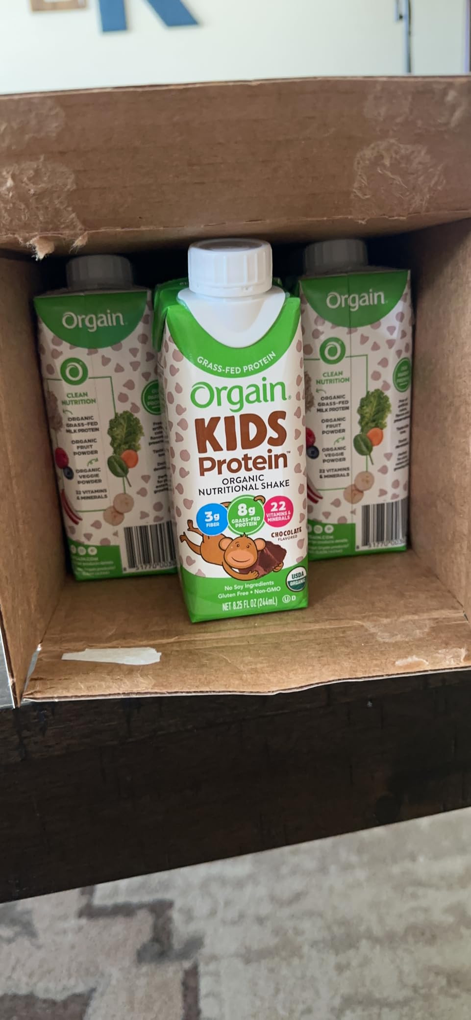 Orgain Organic Kids Nutritional Protein Shake, Chocolate, Healthy Kids Snacks, 8g Dairy Protein, ... | Amazon (US)