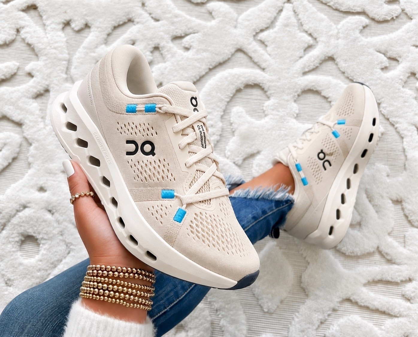 On Cloudsurfer 2 Running Shoe 

These are the sneakers you’ll keep reaching for! The On Cloudsurfer 2 runs true to size and are lightweight, breathable with ultra soft cushioning for all day comfort.