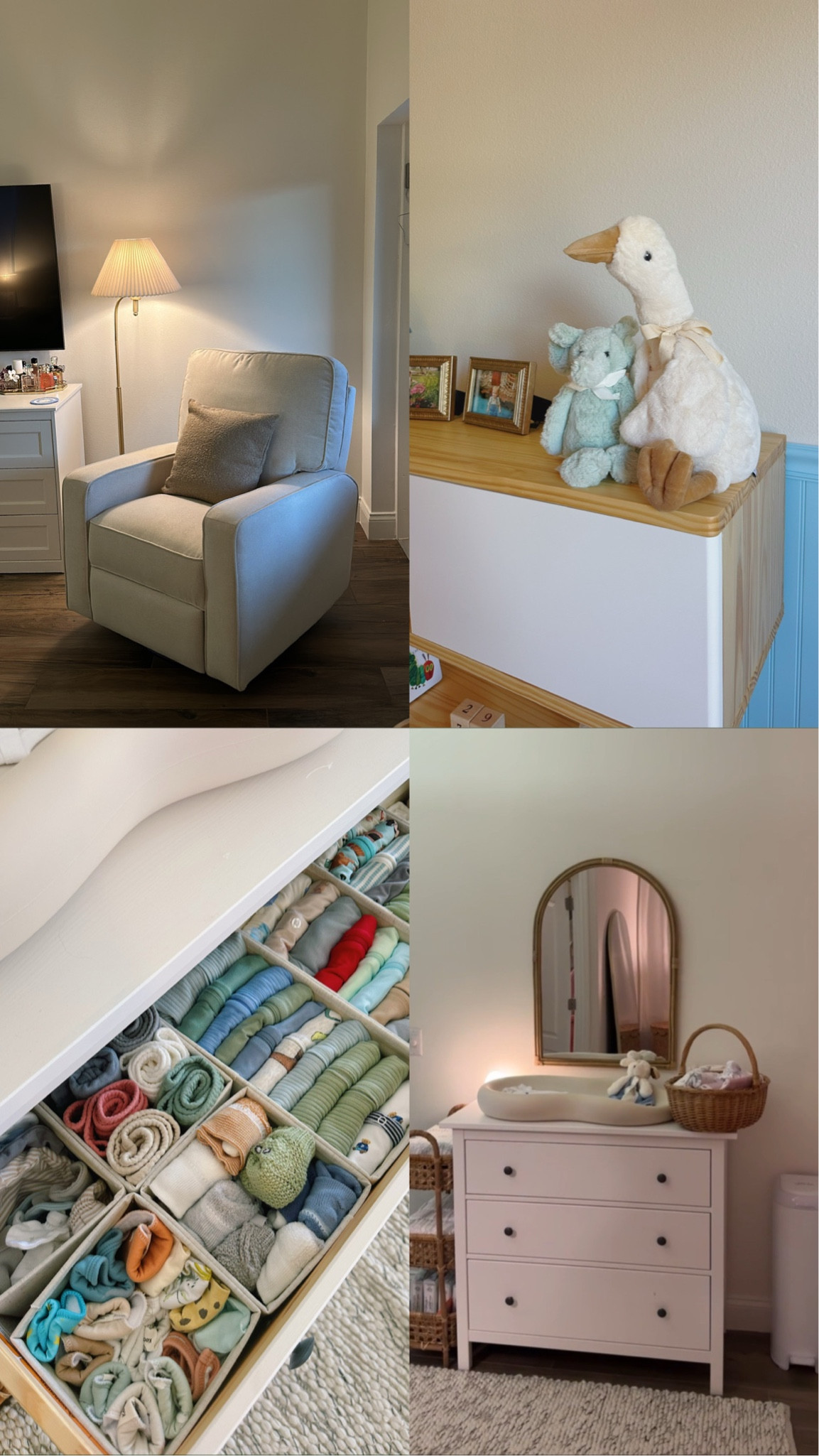 My nursery items 🍼🩵🧸