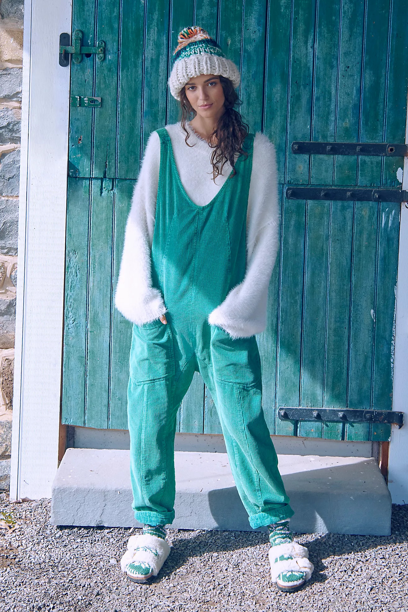 We The Free High Roller Cord Jumpsuit | Free People (UK)