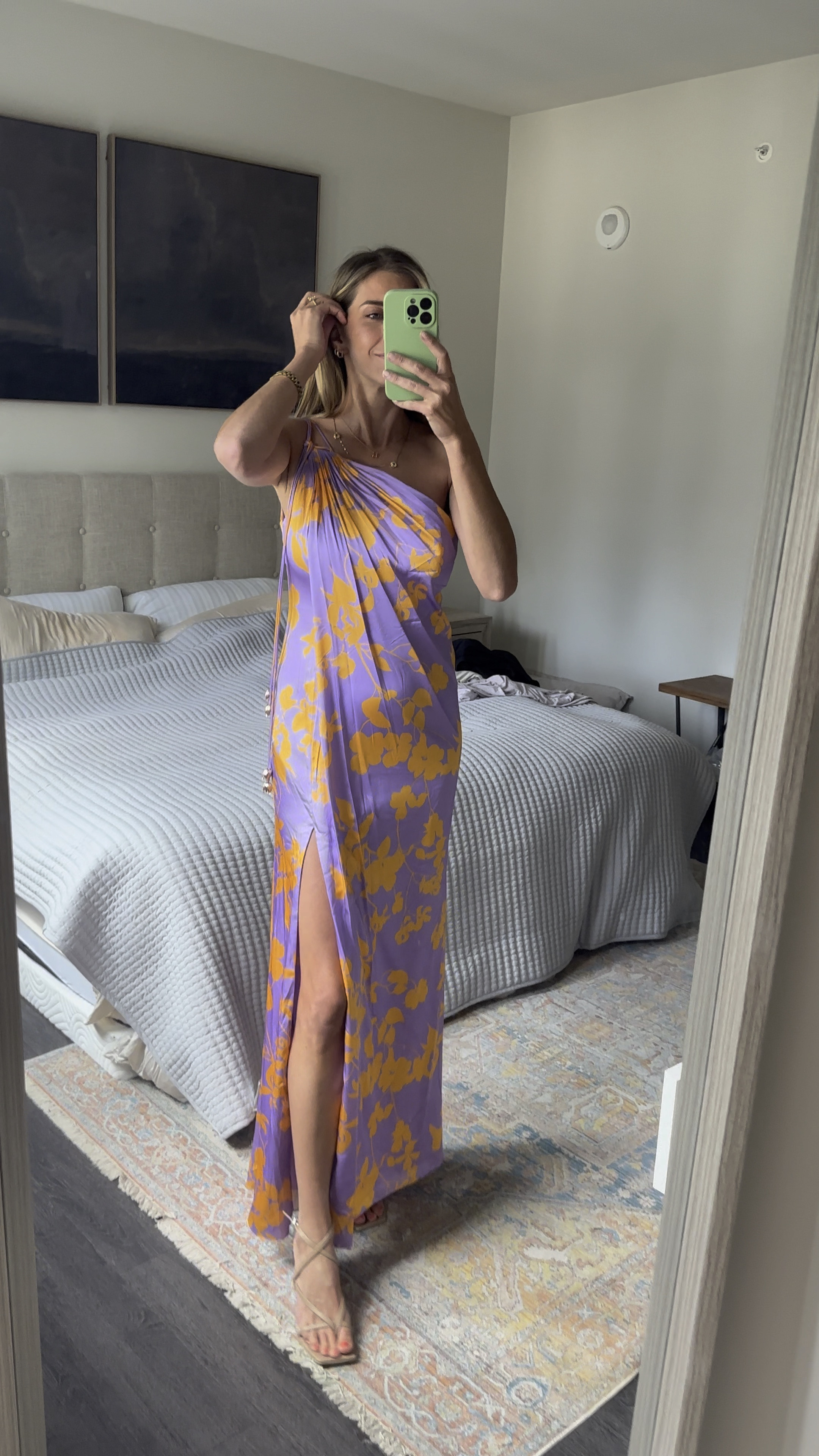 Easy one shoulder dress, the most gorgeous color combo for summer vacation 🍊 

#LTKSeasonal #LTKSummerSales #LTKStyleTip