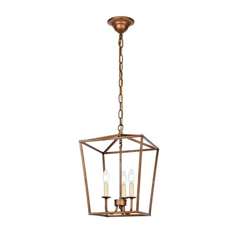 Finnick 3 - Light Lantern Geometric Pendant | Wayfair North America