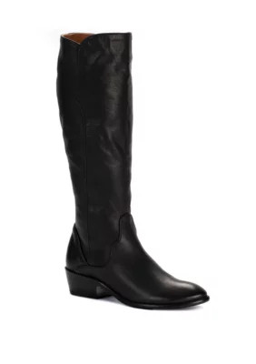 Frye Women's Carson Piping Tall Boots, Black, 5.5M | Belk