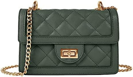 SG SUGU Small Quilted Crossbody Bag, Trendy Designer Mini Shoulder Bag, Phone Wallet Purse for Wo... | Amazon (US)