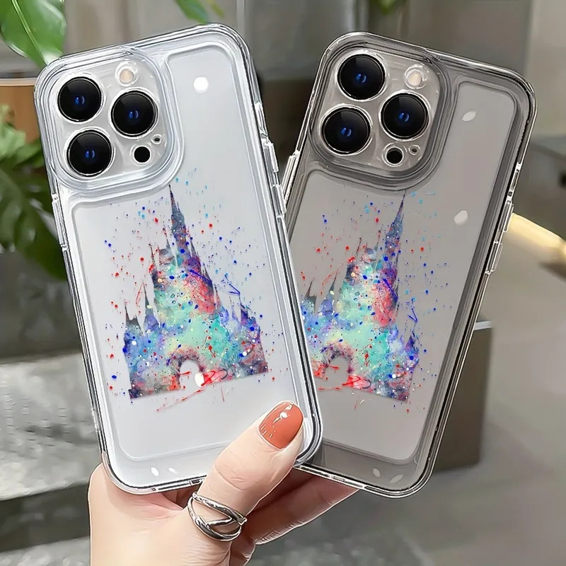Cartoon Printed Transparent Phone Case For   Iphone 14 13 12 11 Xs Xr X 7 8 6s Mini Plus Pro Max ... | Temu Affiliate Program